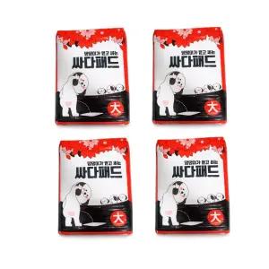 페슬러 싸다패드 논슬립 강아지 배변패드 대형(45x60) 4개 총 160매