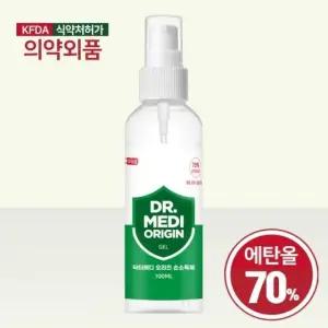 닥터메디 오리진 겔 손소독제 100ml 1개