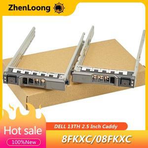Dell R900 R730XD R720 T430 2.5인치 SAS SATA HDD 디스크 캐디 트레이 08FKXC 0G176J용 새 ZhenLoong