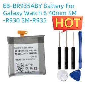 뜨거운 판매 1-2PCS 295mAh 배터리 EB-BR935ABY 배터리 삼성 갤럭시 시계 6 40mm 배터리 + 도구에 대한 고