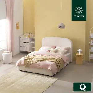 [지누스]퍼프 저상형 침대 프레임 (Q)