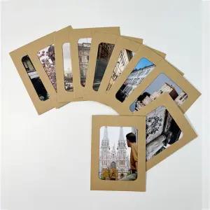 포토월 크래프트지 종이 액자 20p 벽걸이형 홈갤러리 사진전시 사진액자