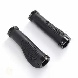 MOONH 논슬립그립 자전거손잡이 핸들손잡이 자전거 핸들 그립 2세트 블랙