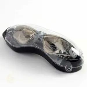 MOONH 물놀이안경 남성수경 물안경성인 그레이 귀마개일체 물안경