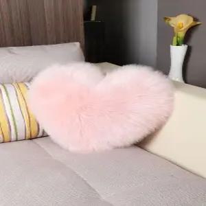 퍼 하트 침실 소파용 북유럽 카페