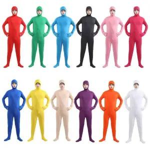 TBZ 시즌2 얼굴 오픈형 크로마키 쫄쫄이 의상(12color) 코스튬대여