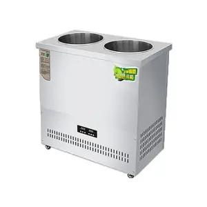 스텐육수통 냉면 냉각기 육수기 육수통 슬러시 2구