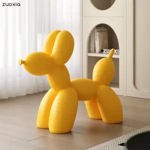 북유럽 풍선 인형 스툴의자 인테리어 쇼파 보조의자 체어 동물 강아지 스툴 귀여운