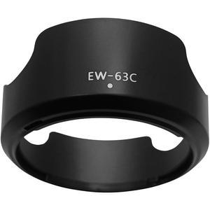 [미국배송] EW-63C 캐논 RF용 렌즈 후드 24-50MM F /4.5-6.3는 EOS R8 카메라(액세서리용)의 STM 렌즈 HXDZIEORY 58MM 후드입니다