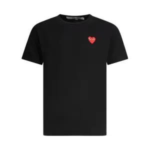 [롯데백화점]꼼데가르송 레드하트 와펜 반팔티 AX T108 051 1