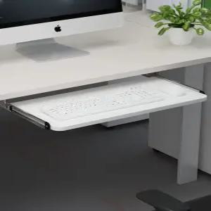 키보드 받침 거치대 키보드받침 슬라이딩 신제품마켓 확장 라운드 트레이 접이식 무타공