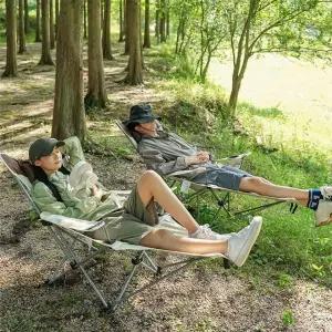 휴대용 접이식 캠핑의자 대형 목장갑