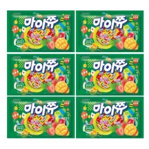 크라운 마이쮸 딸기 애플망고 800g 6개