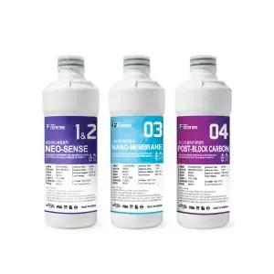 [호환] 현대큐밍 더슬림 미니 HP-815CB 교체용 정수기 필터 1회관리세트