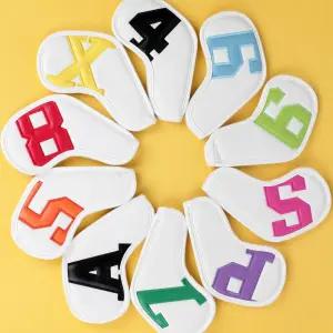 골프 아이언 보호커버 셋트 HN01 골프용품 골프커버 아이언커버 골프채보호