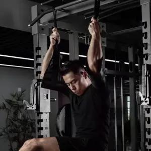 YJR 철봉 복근 운동 AB 스트랩 팔걸이 ab슬링 헬스소품