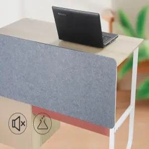 책상 칸막이 하부 가림막 브라켓 고정형 테이블 스크린