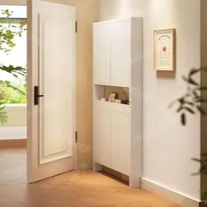 얇은 문뒤 수납장 틈새 주방