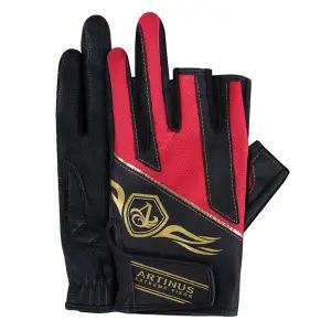 아티누스 AG-894 3컷 장갑 레드 낚시 피싱 장갑