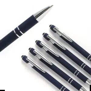 휴대폰터치펜 멀티 스마트폰 터치 볼펜 5p세트(네이비)