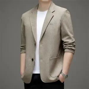 남성용 캐주얼 정장 자켓 봄가을 멋쟁이 신사 싱글 코트 DUCHI3