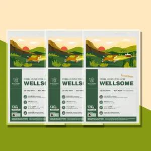 웰썸 곤충 강아지 관절사료 3.6kg