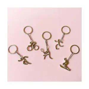 스포츠 5종 열쇠고리 키홀더 동호회선물 운동선수 러닝 운동회 테니스 올림픽 마라톤 기념품 동호회