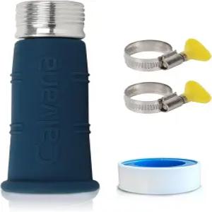 칼바나 두꺼운 물 호스 어댑터 3/4인치 싱크 수도꼭지와 정원 커넥터에 장착되어 손상되거나 손상된