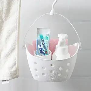 걸이형수납함 이노마타 핀치 와이드 행잉 수납 바구니 욕실수납함