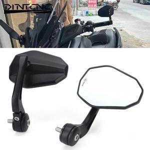 E 알루미늄 핸들 바 300 XMAX 후면보기 X MAX 오토바이 엔드 미러 사이드