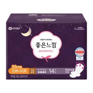 좋은느낌 오리지널 오버나이트 14개입 1팩 (총14개)