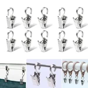 커튼 클립 커텐 집게 스테인레스 고리 집게링 부자재 커튼클립 커텐클립