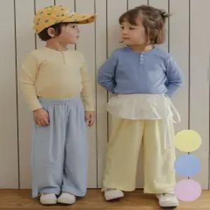 [해피버스]테리와이드팬츠(26SS)