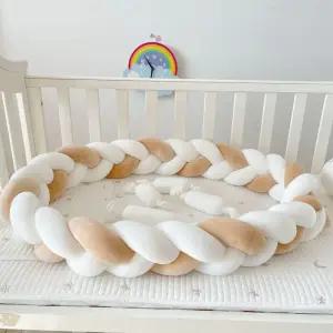 침대가드쿠션 범퍼쿠션 꽈배기 뒤집기 방지 둘레 프레임 기타 원형쿠션