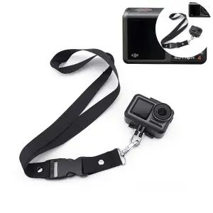 카메라 DJI 오즈모 액션 4 호환 액션캠 잠금 넥 스트랩 끈 줄 목걸이