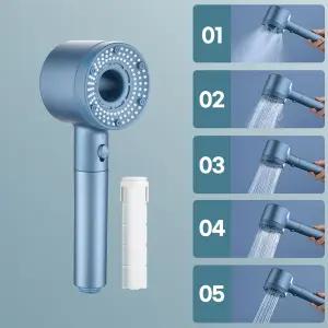 필터 샤워헤드 교체형 수압 유지 욕실 화장실 청소용 샤워기 헤드