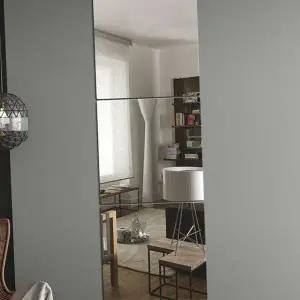 아크릴 거울 인테리어 디자인 붙이는 벽 부착 거울 무타공 욕실 현관 접착식 스티커 전신 대형