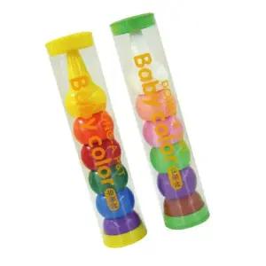 동아 노랑병아리 베이비칼라 6색 첫크레용 크레파스