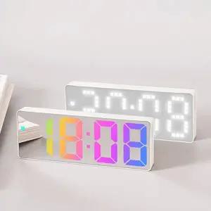 디지털 led 탁상 시계 인테리어 무선 탁상 시계 온도 습도