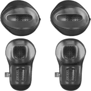 4PC CE 레벨 1 인증 갑옷 패드 세트 승인 남성 바이커 어깨 오토바이 재킷 및 바지용 팔꿈치 보호대.