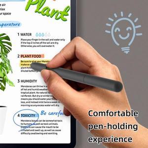 실리콘 연필 케이스 태블릿 터치 스타일러스 펜 커버 삼성 갤럭시 탭 S6 라이트 FE 울트라 용 솔리드 컬러