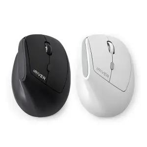 무소음 무선 미니 버티컬마우스 작은손 여성 사무용 손목보호 마우스