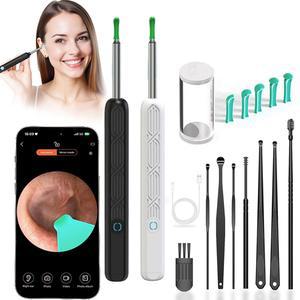 새로운 무선 스마트 비주얼 귀지 제거기 귀경 키트 1080P 카메라 도구 청소 귀이개 외이도 HD WIFI