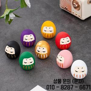 일본 세라믹 다루마 인형 공예 영감 부 장식 행운의 풍경 홈 데스크