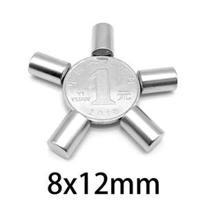 가정용 냉장고 사무실 DIY용 8x12mm 소형 원형 자석