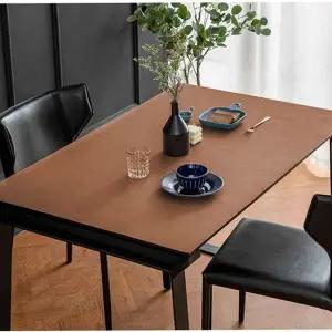 테이블 방수 매트 양면 식탁 주방테이블 테이블 가죽 매트 다이닝