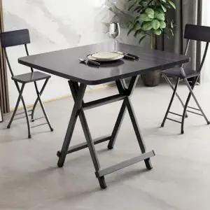 다용도 테이블 간이 식탁 사각 접이식 테이블 주방테이블 오피스 4인용 테라스 이동식 캠핑용 2인용 야외용