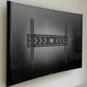 대형 tv 거치대 100인치 업소용 대형 tv 거치대 회의실 거실 벽걸이형 수평계 브라켓 모니터 고정대 벽걸이