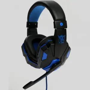 유선 헤드셋 오버이어 마이크 pc 게이밍 헤드셋 컴퓨터