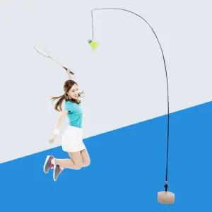 셀프 배드민턴 연습기 트레이닝 키트 공 라켓 포함 배드민턴 배드민턴라켓